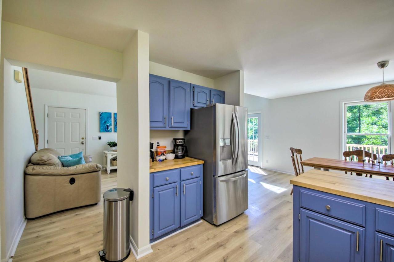 Taswell Modern Eckerty Home With Deck On Patoka Lake! מראה חיצוני תמונה