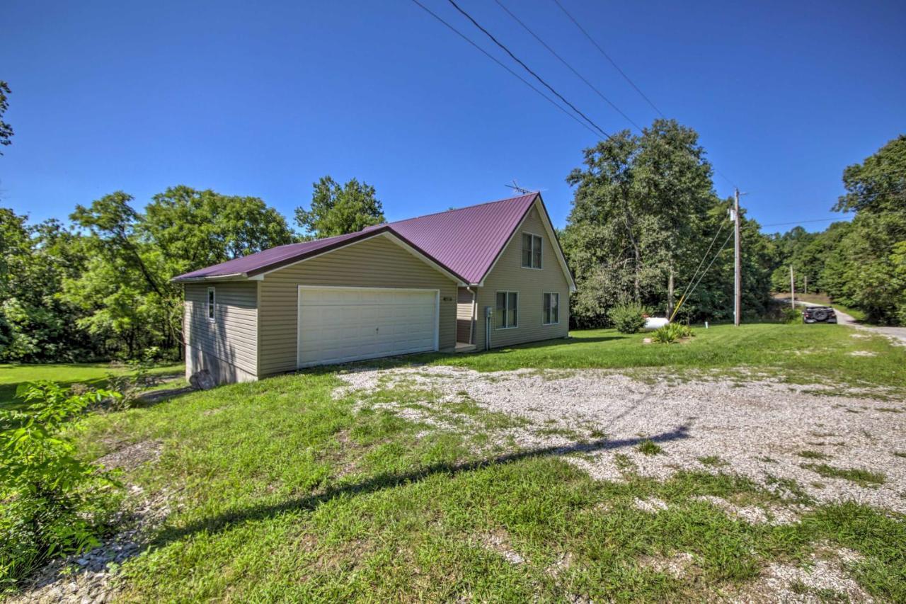 Taswell Modern Eckerty Home With Deck On Patoka Lake! מראה חיצוני תמונה
